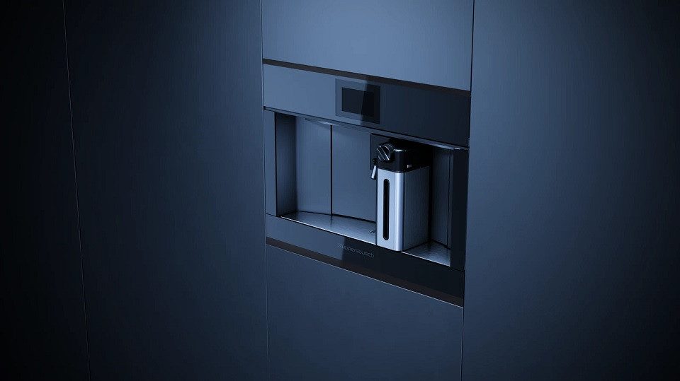 Küppersbusch Einbau-Kaffeevollautomat, Entkalkungsprogramm, 16 Programme, Standby-Modus