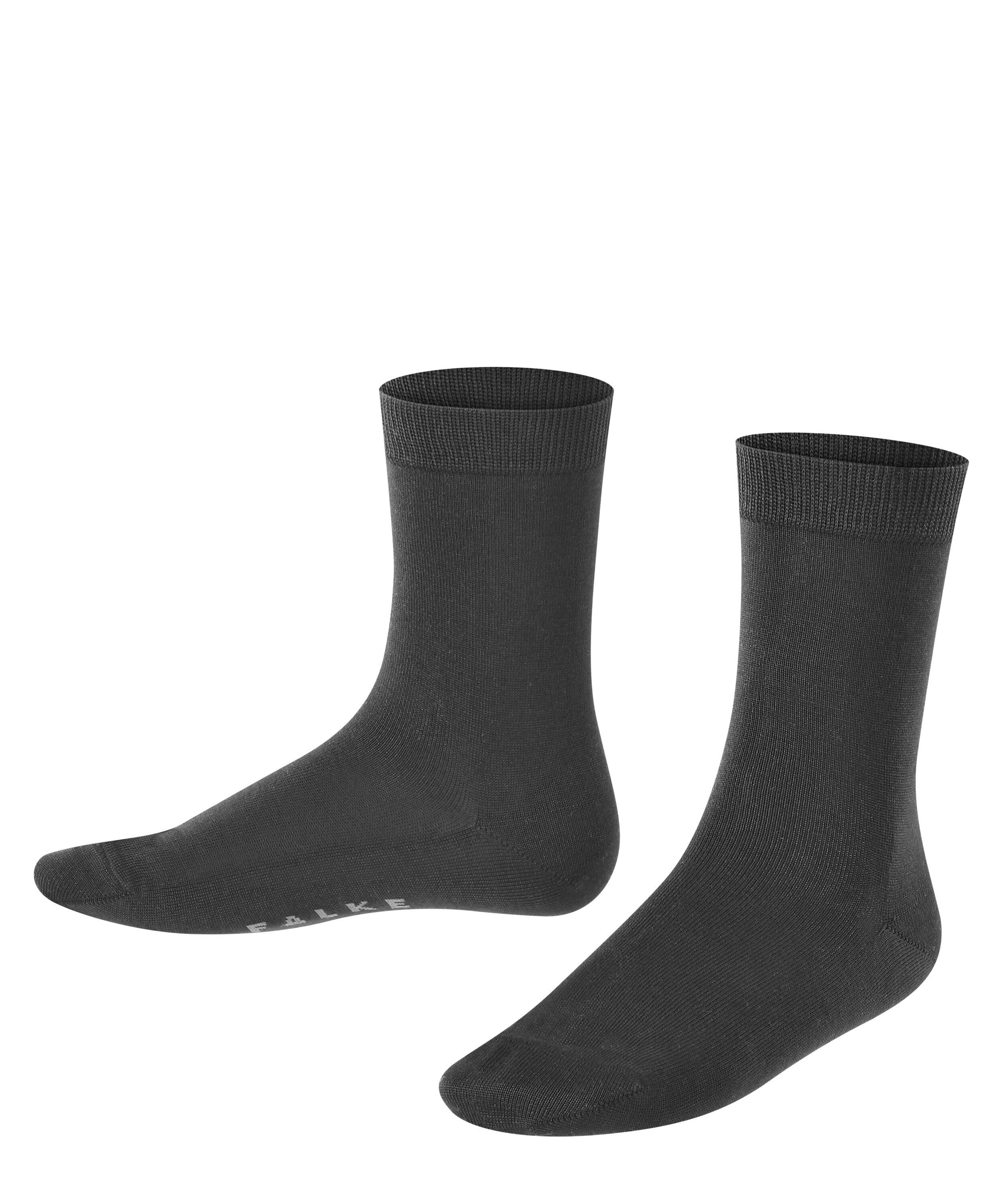 FALKE Socken Cotton Finesse (1-Paar) black (3000)