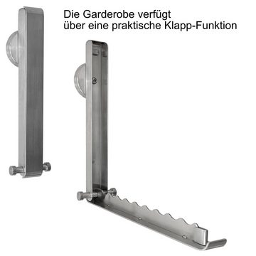 kamelshopping Garderobe Wandgarderobe zum klappen, auch als Kleiderlüfter, Kleiderhaken, Wandhaken etc. nutzbar