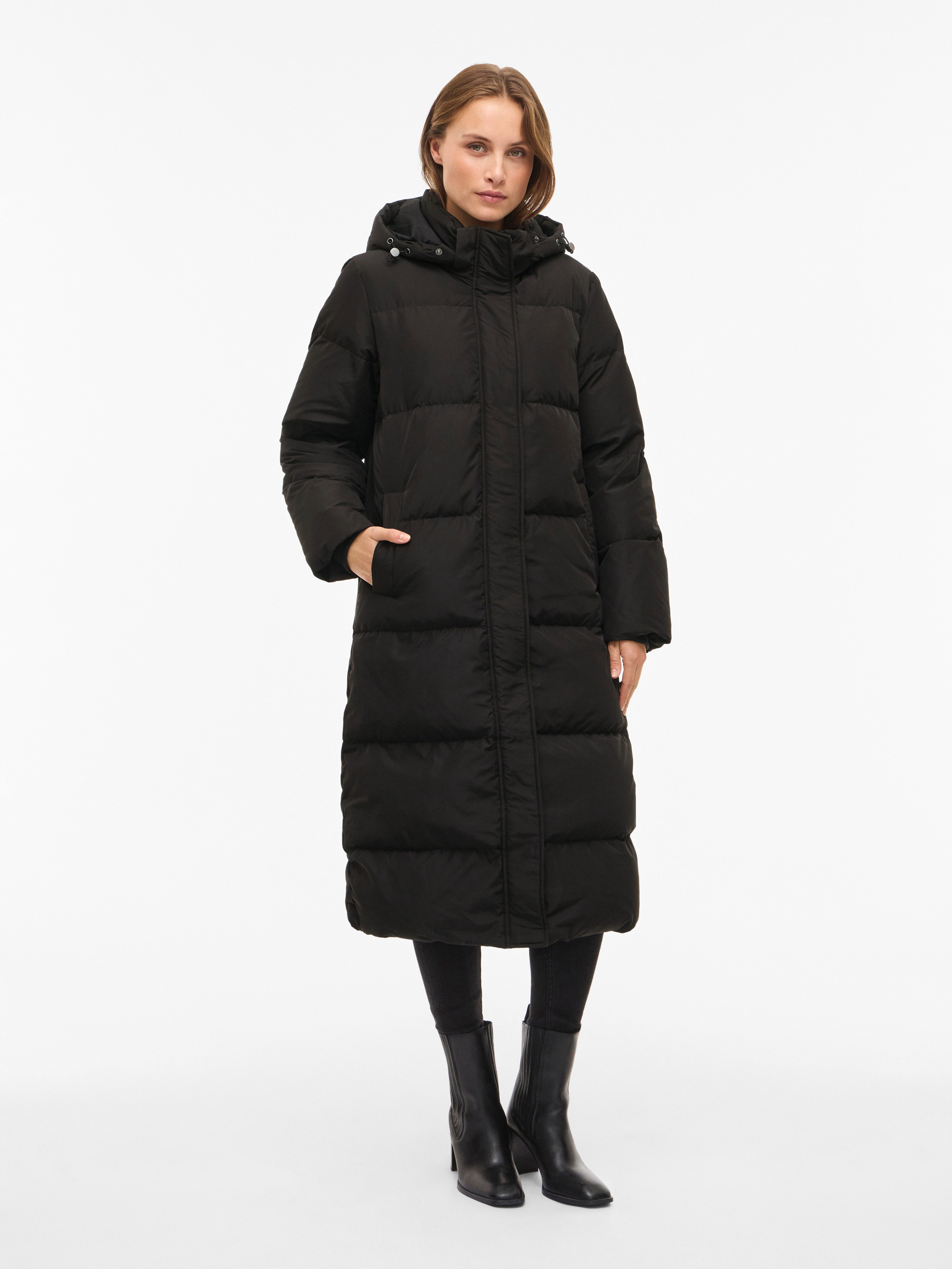 Vila Steppmantel VISTARI LONG DOWN COAT - NOOS