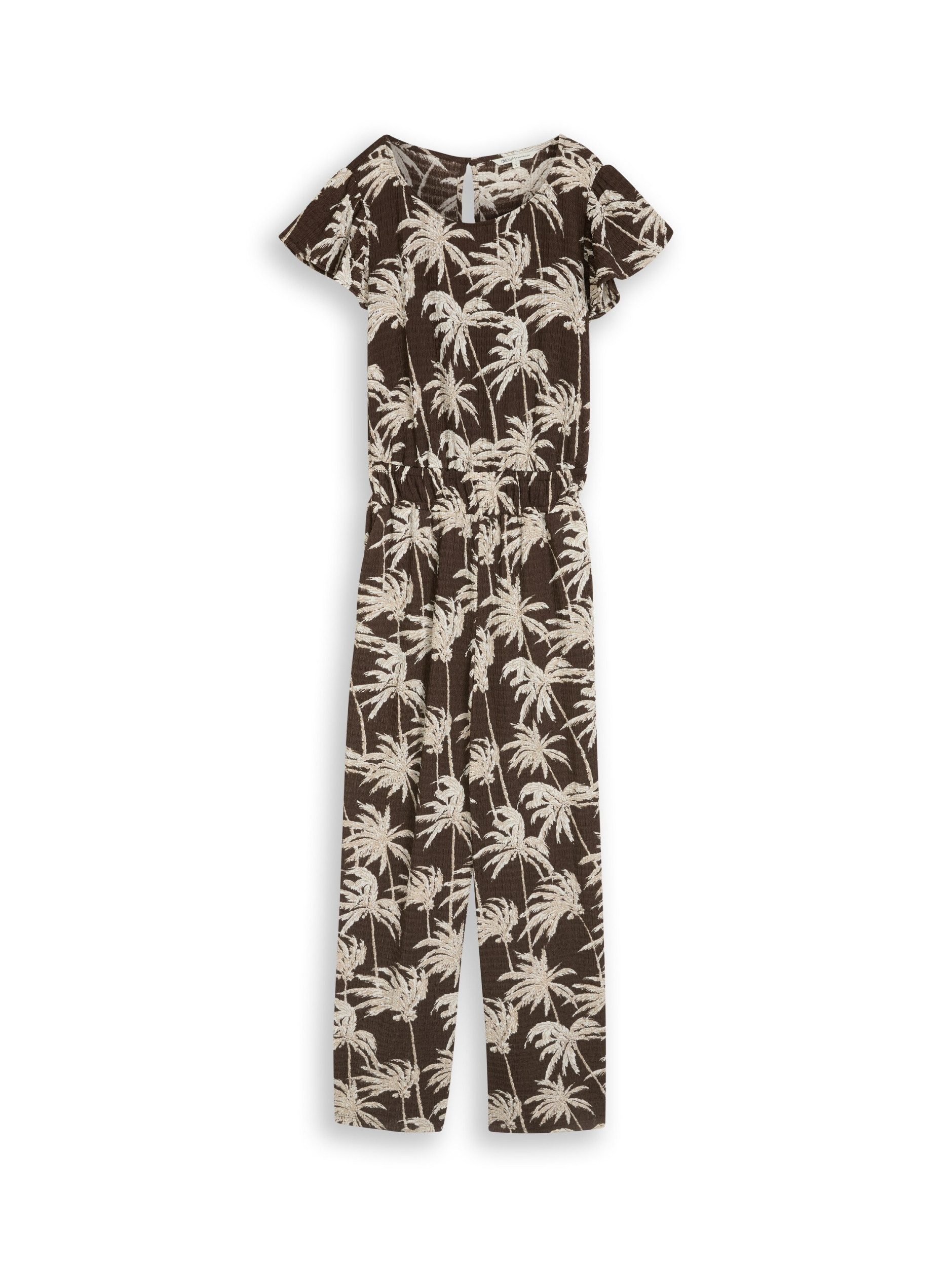 5-Pocket-Hose easy structure jumpsuit