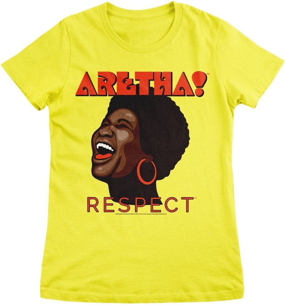 Aretha Franklin T-Shirt Respect Girly Tee