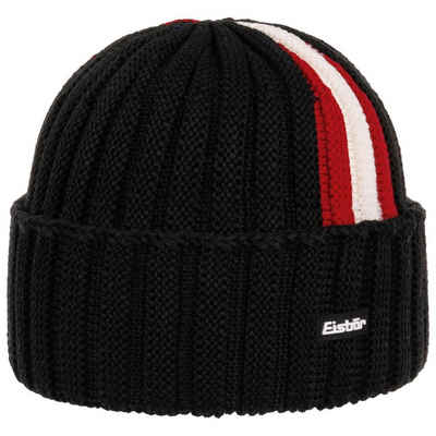 Eisbär Beanie (1-St) Merinomütze mit Umschlag, Made in the EU