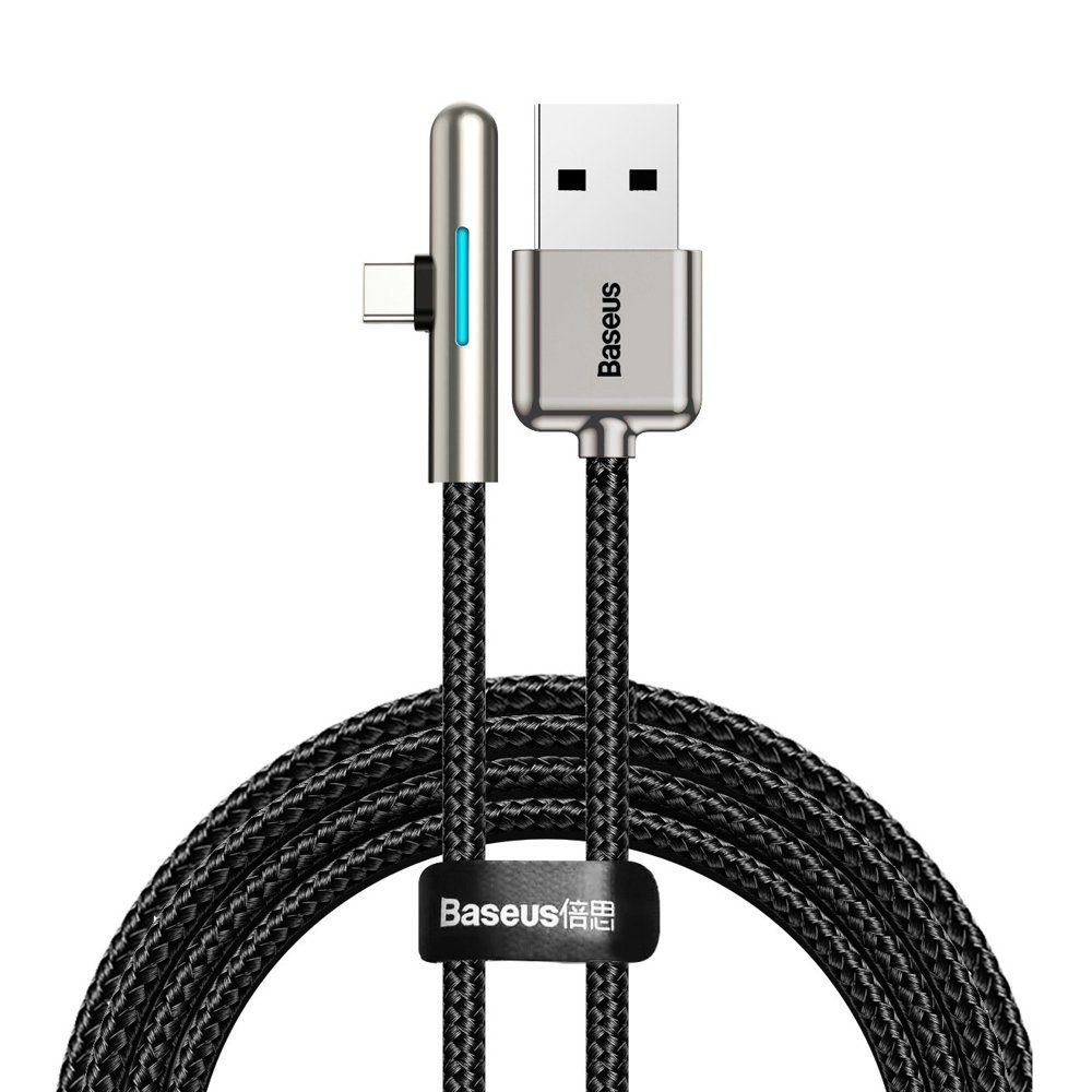 Baseus »Baseus 90 Grad Nylon USB Typ C Kabel 4A 40W Schnellladekabel  Datenkabel Ladekabel kompatibel mit Smartphones USB-C« Schnelllade-Gerät  online kaufen | OTTO