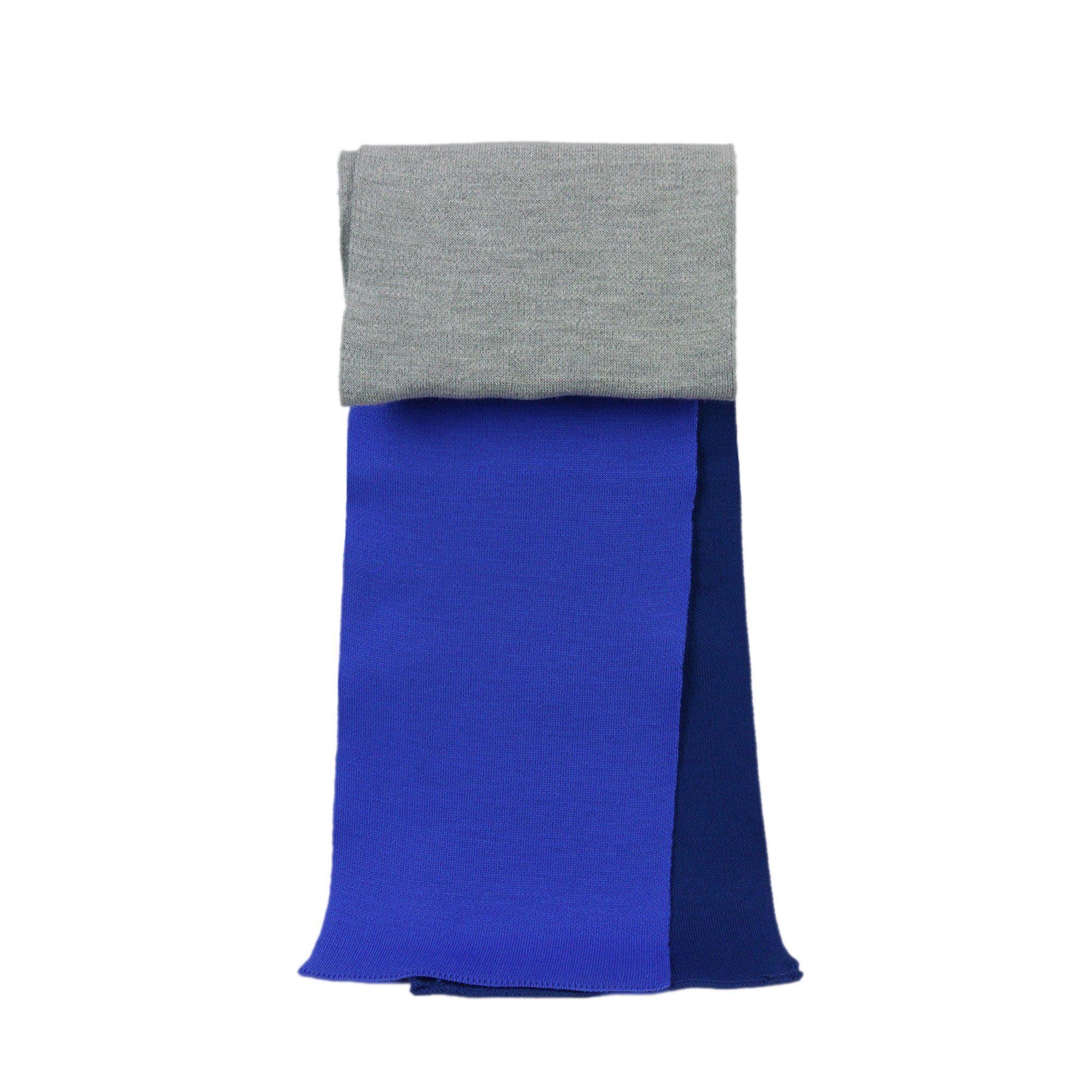Farben ZEBRO Kinder 3 Strickschal blau Schal