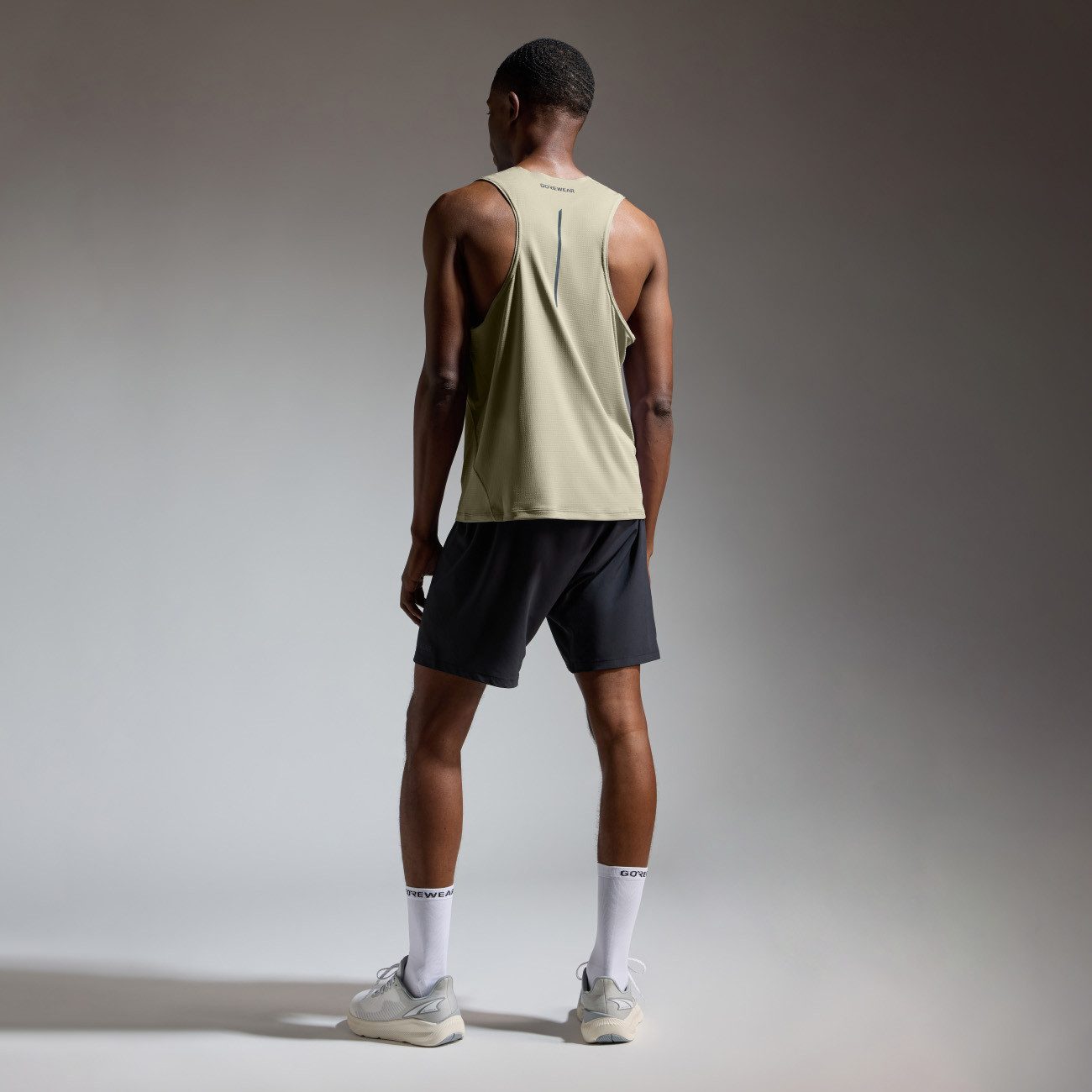 GORE® Wear Laufshirt Gore Wear Contest 2.0 Singlet Herren Slate Green