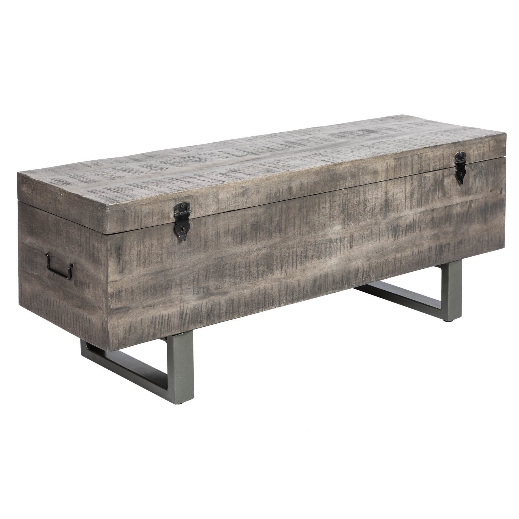 riess-ambiente Couchtisch FACTORY LOFT 115cm grau, günstig online kaufen
