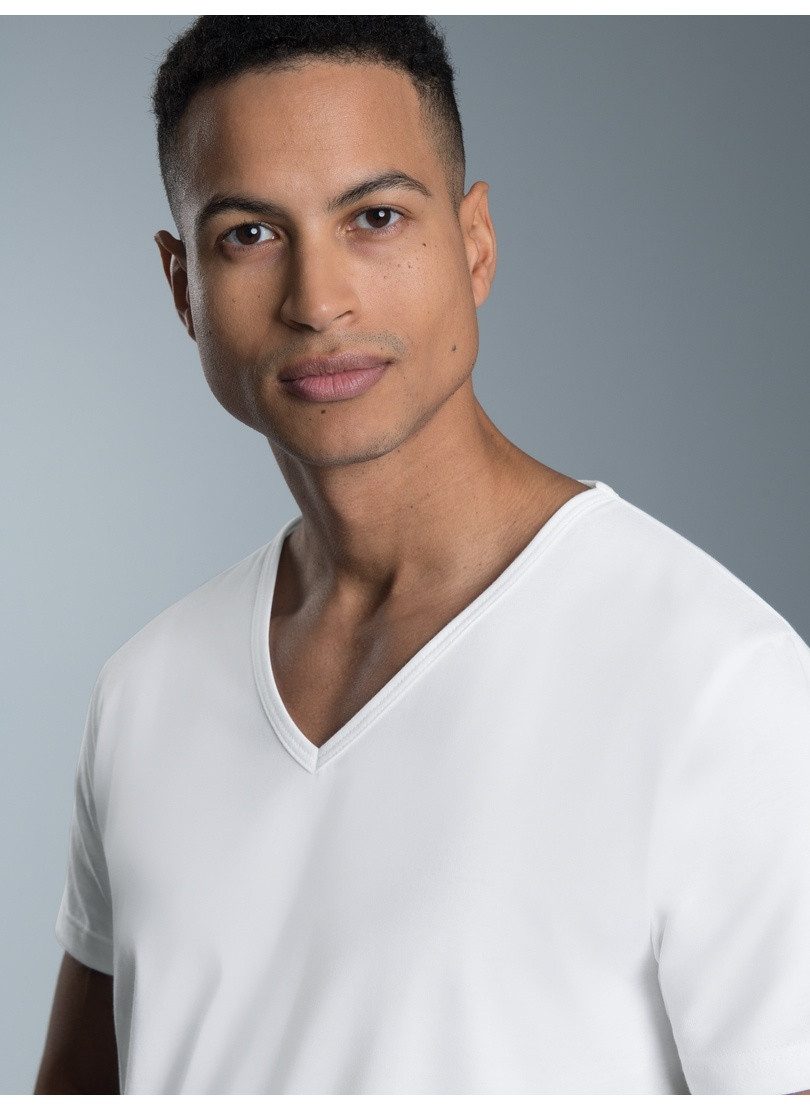 Trigema T-Shirt TRIGEMA V-Shirt Slim Fit günstig online kaufen