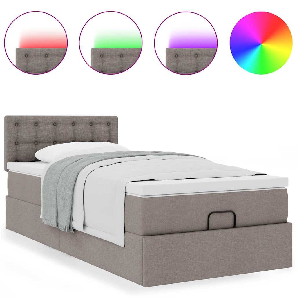 vidaXL Bett Ottoman-Bett mit Matratze & günstig online kaufen