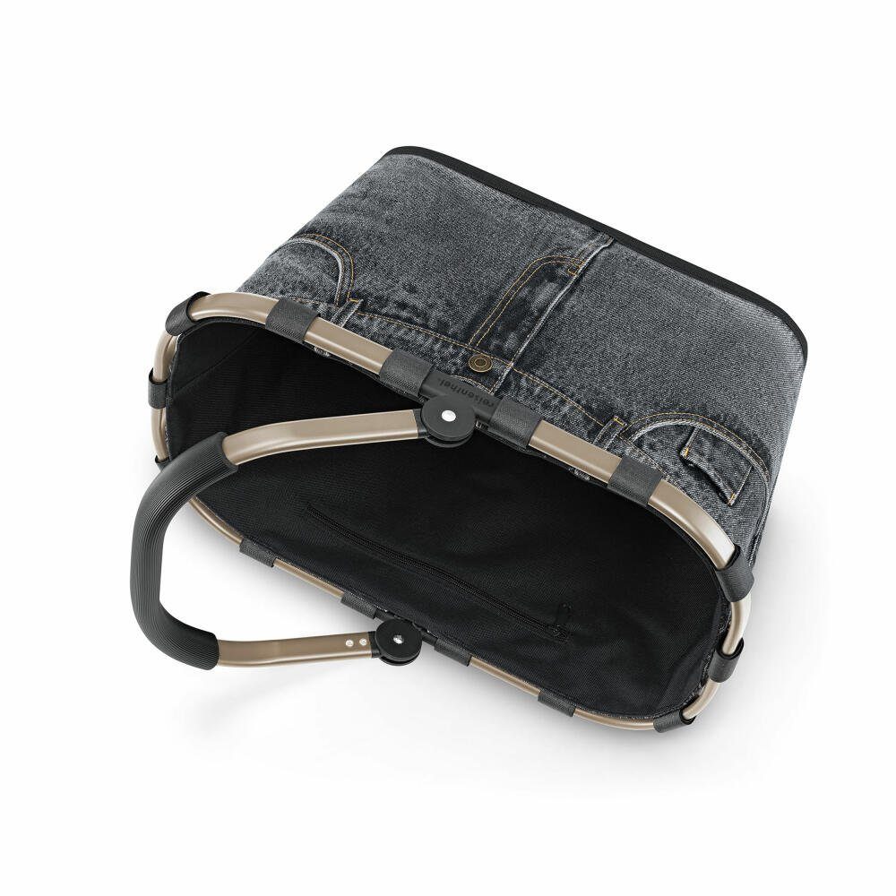 Frame REISENTHEL® Dark 22 Einkaufskorb Jeans carrybag L Grey