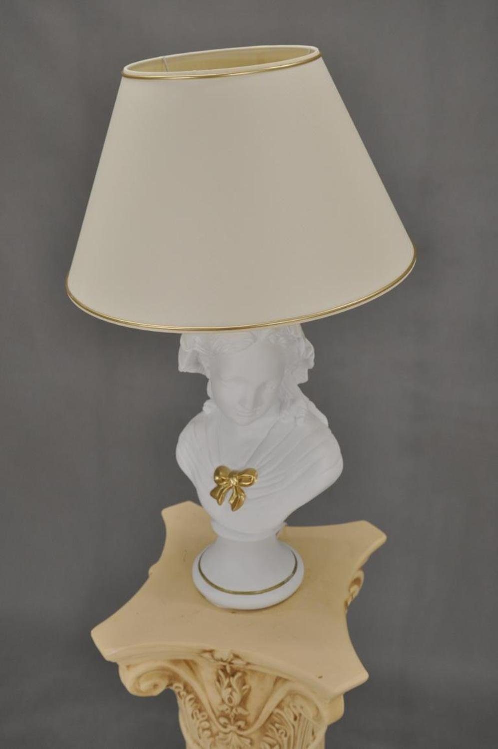 65cm Design Leuchte JVmoebel Skulptur Klassische Lampen Tisch XXL Beleuchtung Tischlampe