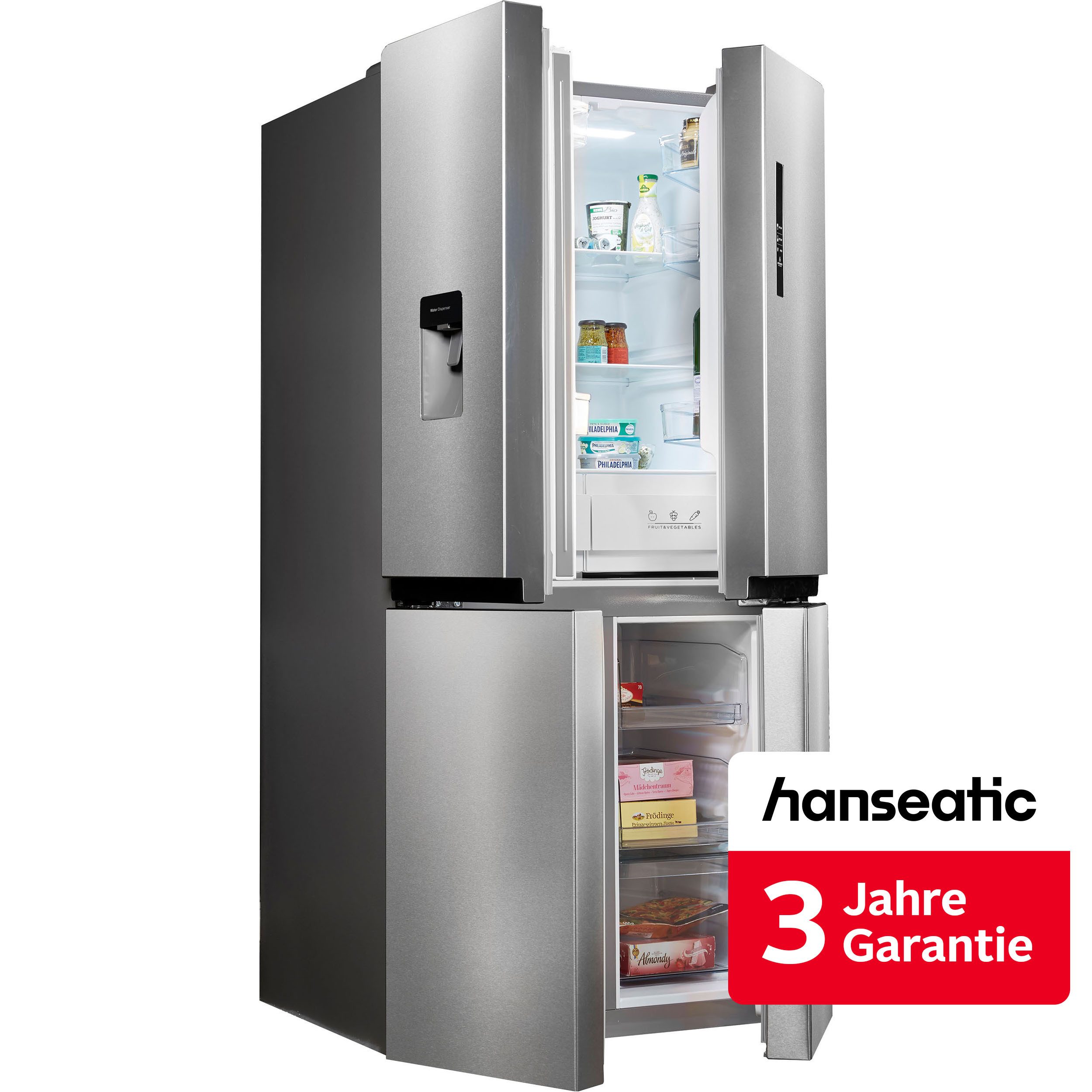 Hanseatic Multi Door HCD17884EI, 177,5 cm hoch, 83,3 cm breit, inkl. 3 Jahre Herstellergarantie