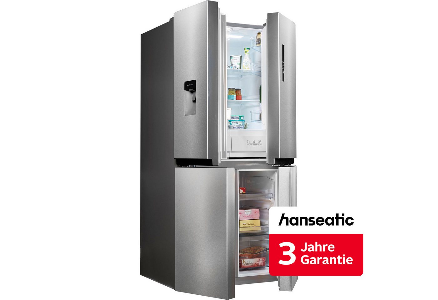 Hanseatic Multi Door HCD17884EI, 177,5 cm hoch, 83,3 cm breit, inkl. 3 Jahre Herstellergarantie