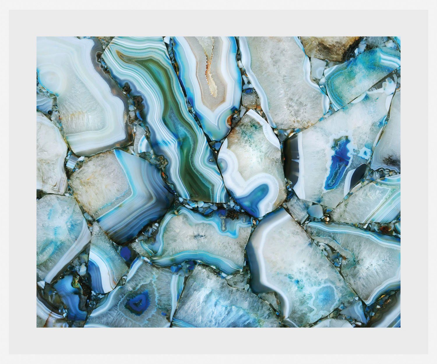 queence Bild Cinderella, Abstrakt, Spa, Spirituelle Изображения, Stein (1 St), HD Premium Poster-Druck inkl. Holzrahmen