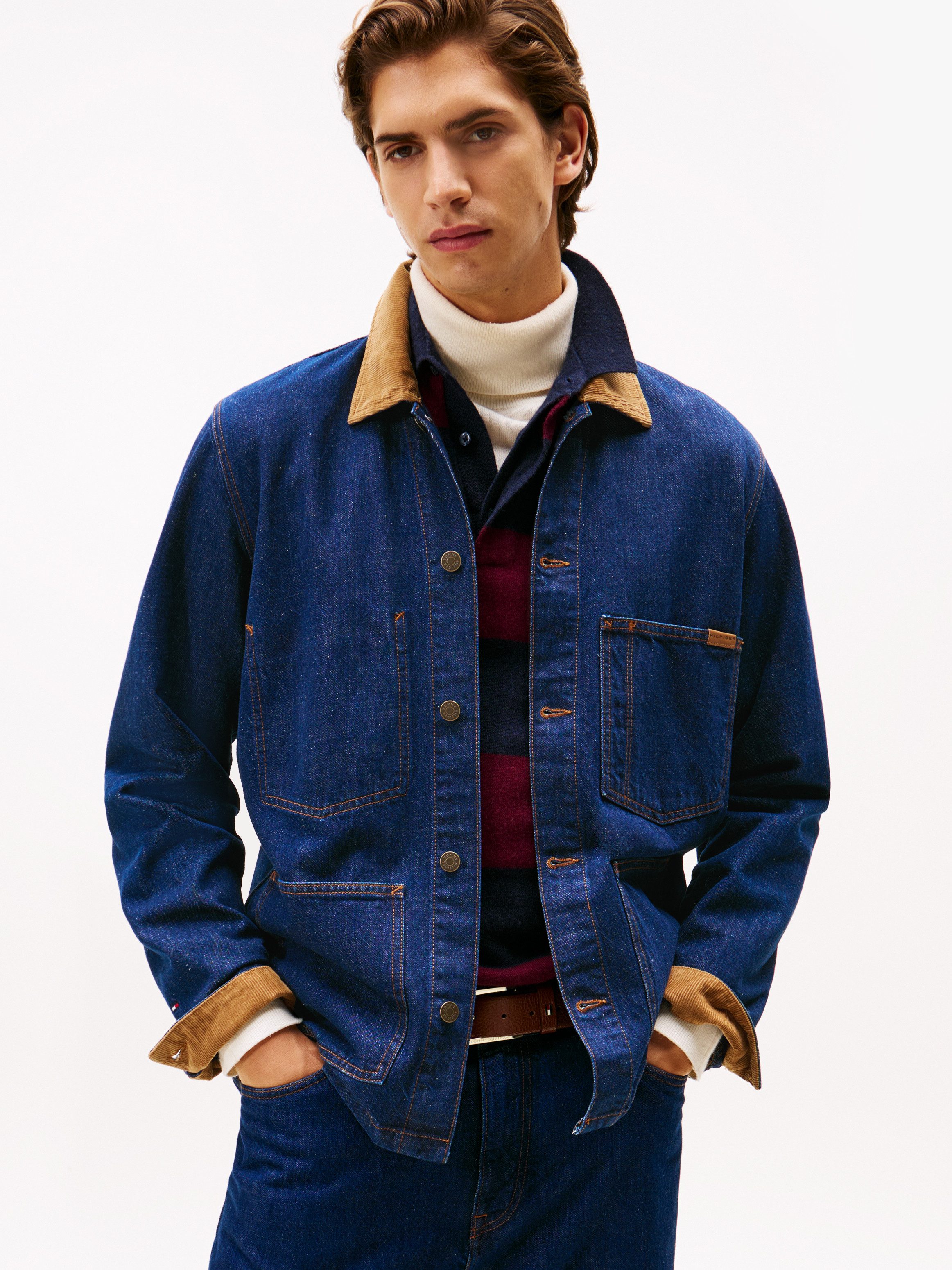 Tommy Hilfiger Jeansjacke CHORE JACKET Freizeitjacke, günstig online kaufen