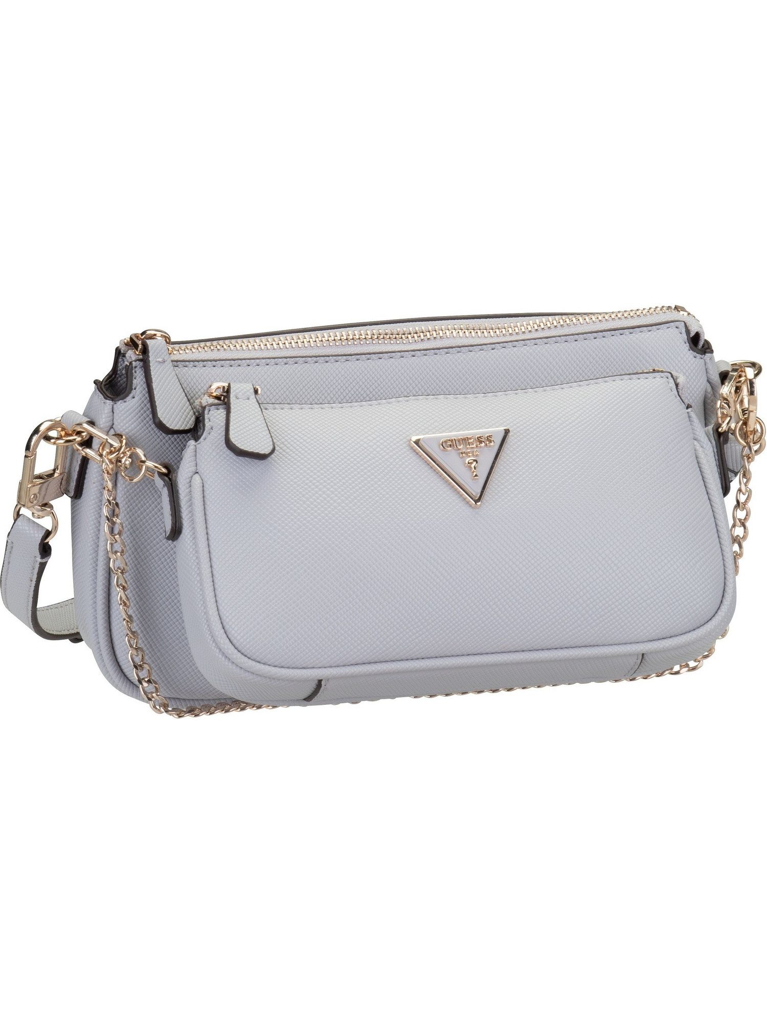 Guess Umhängetasche Noelle Double Pouch ZG, Umhängetasche klein