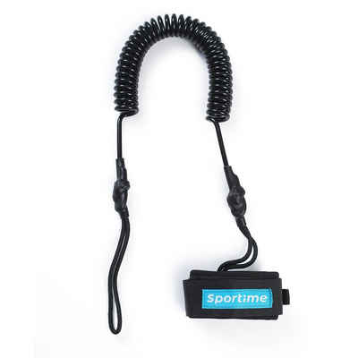 Sportime SUP-Leash SUP Leash, Hoher Tragekomfort dank weichem Neopren