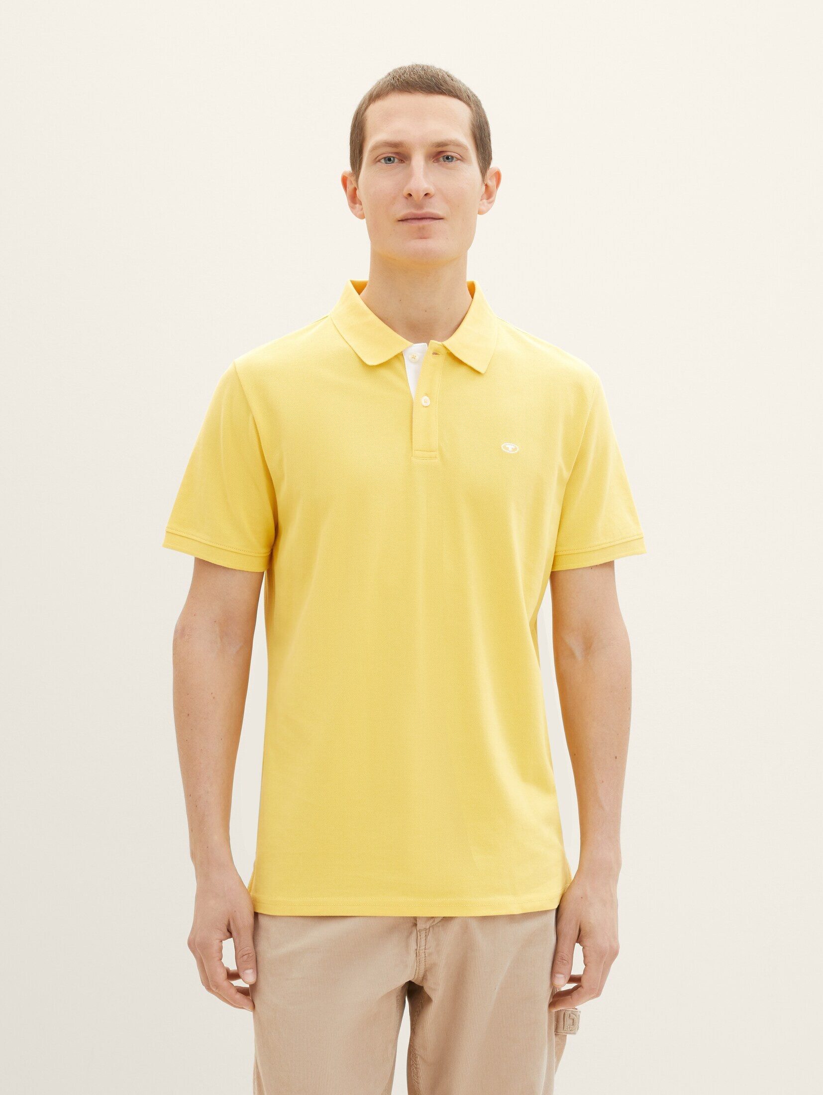 Poloshirt Piqué Poloshirt aus Baumwolle