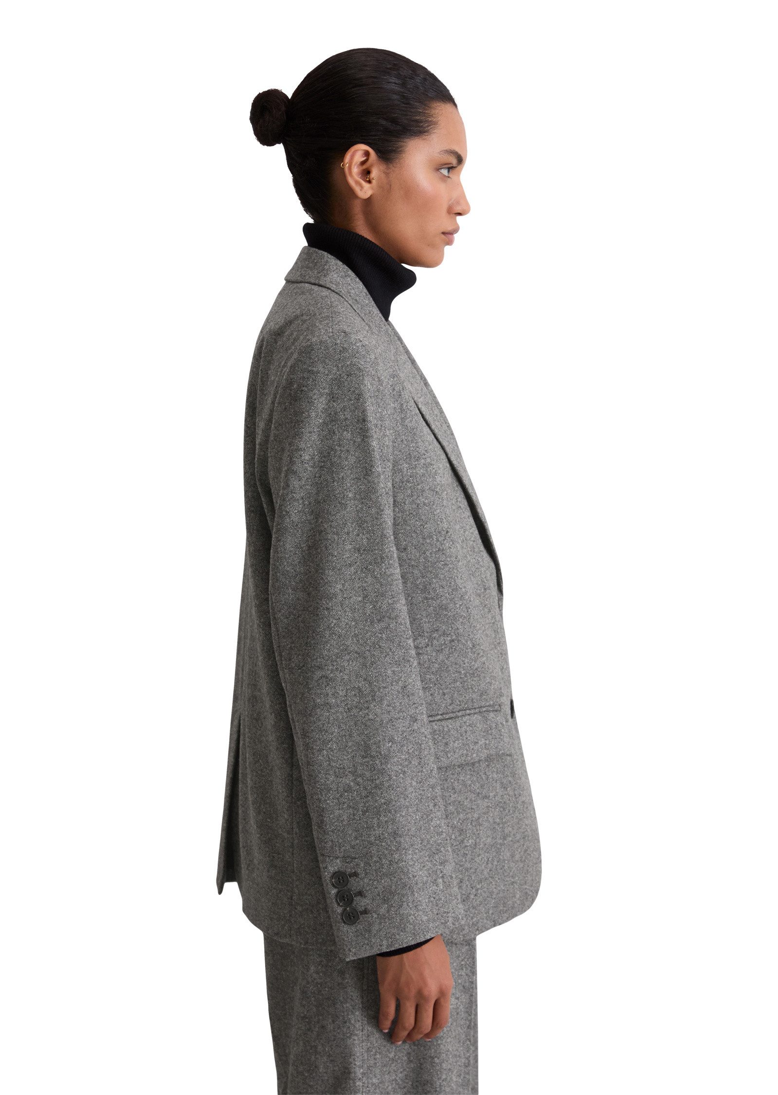 Marc O'Polo Longblazer aus Schurwolle-Mix günstig online kaufen