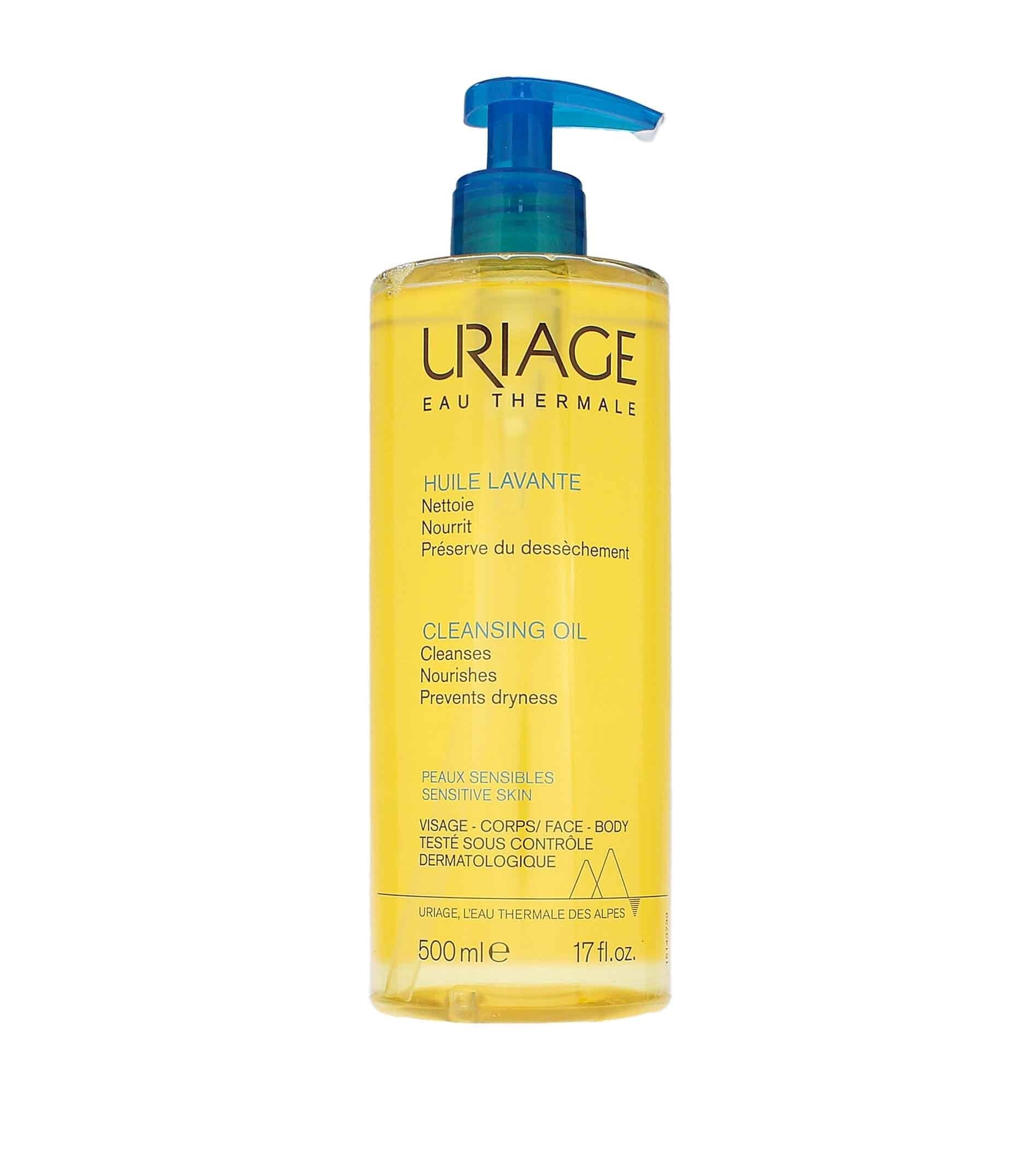 Uriage Gesichts-Reinigungsöl Hygiene Face & Body Wash 500 ml