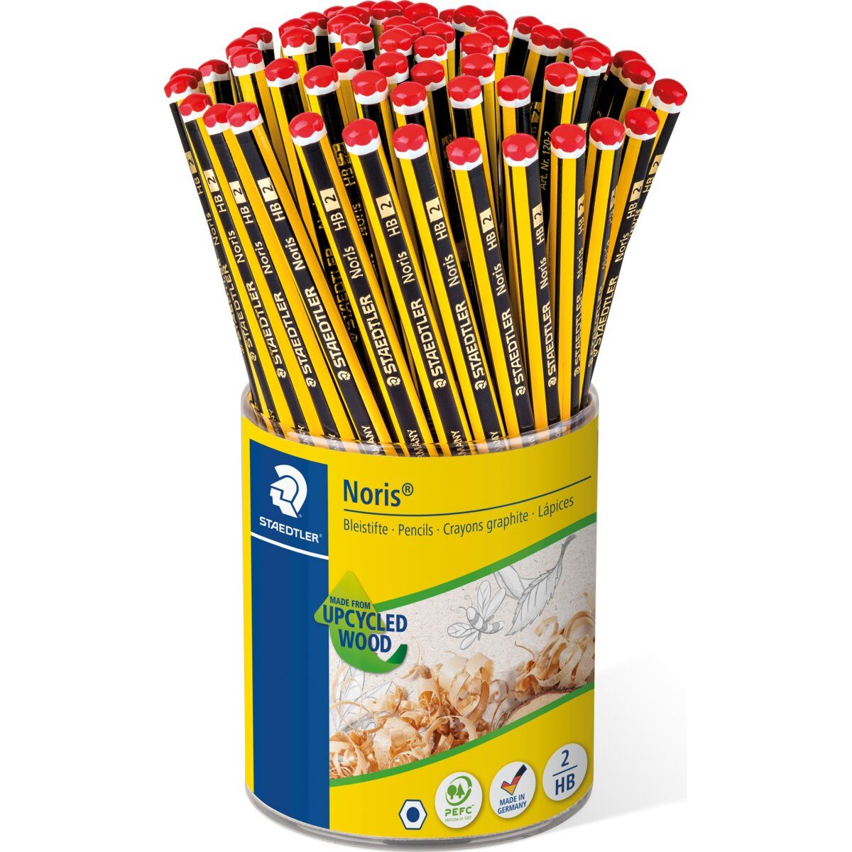 Thumbnail - STAEDTLER Bleistift Bleistift Noris 120 HB im Köcher 72 Stück