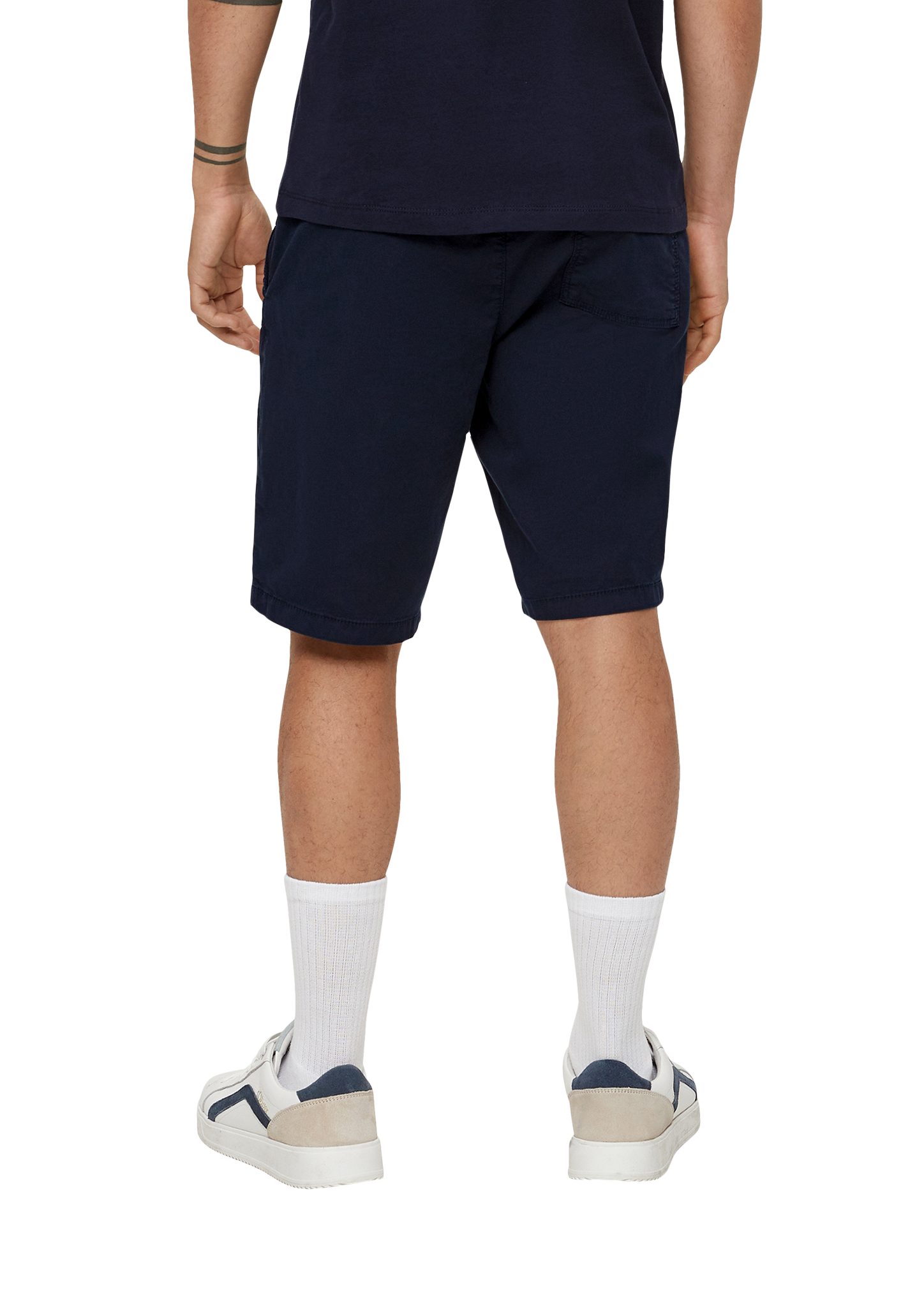 s.Oliver Bermudas Baumwollstretch Bermuda navy aus