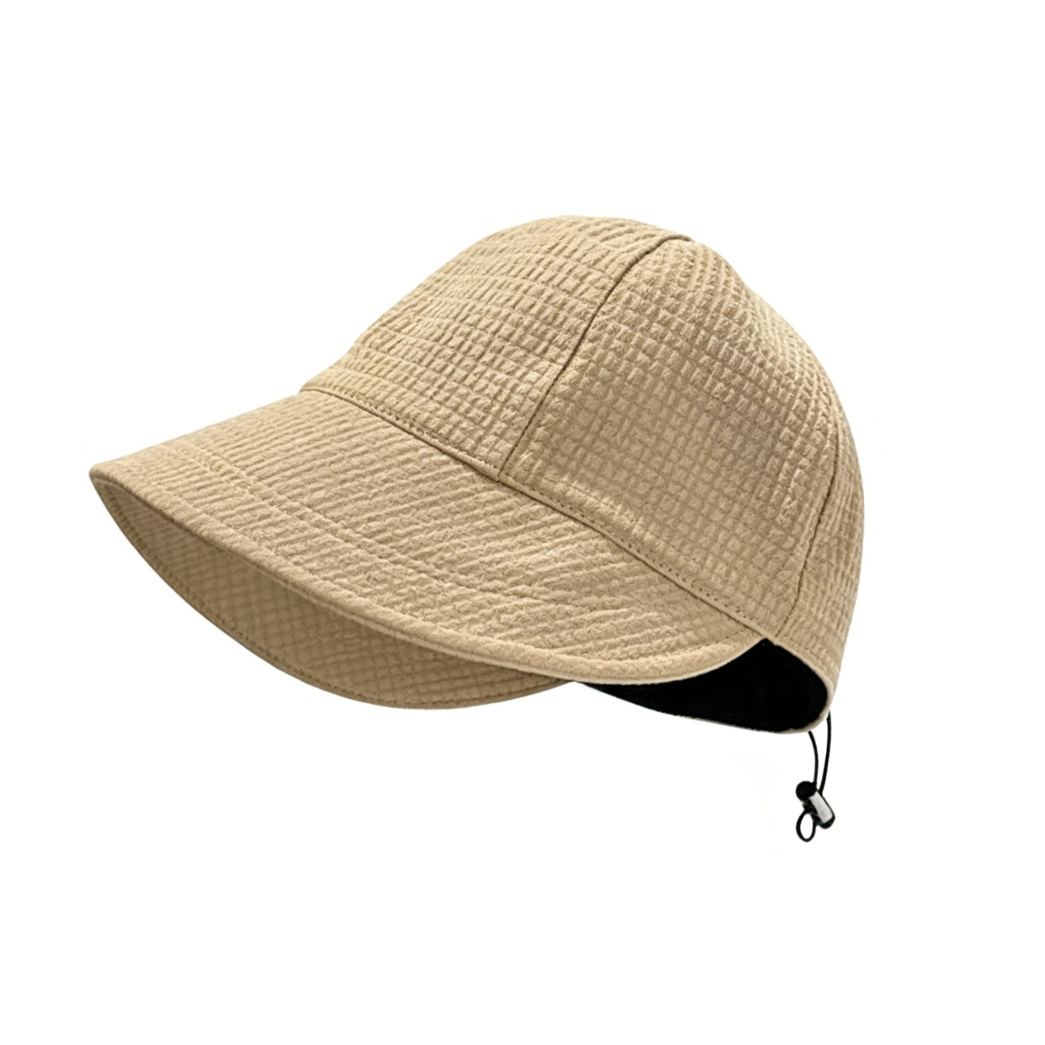 nsihing Sonnenhut Damen faltbarer Sonnenschutzhut, eitkrempiger Sommer-Strohhut mit UV-Schutz
