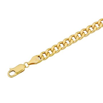 Tony Fein Goldkette Panzerkette 5mm 585er Gold, Made in Italy