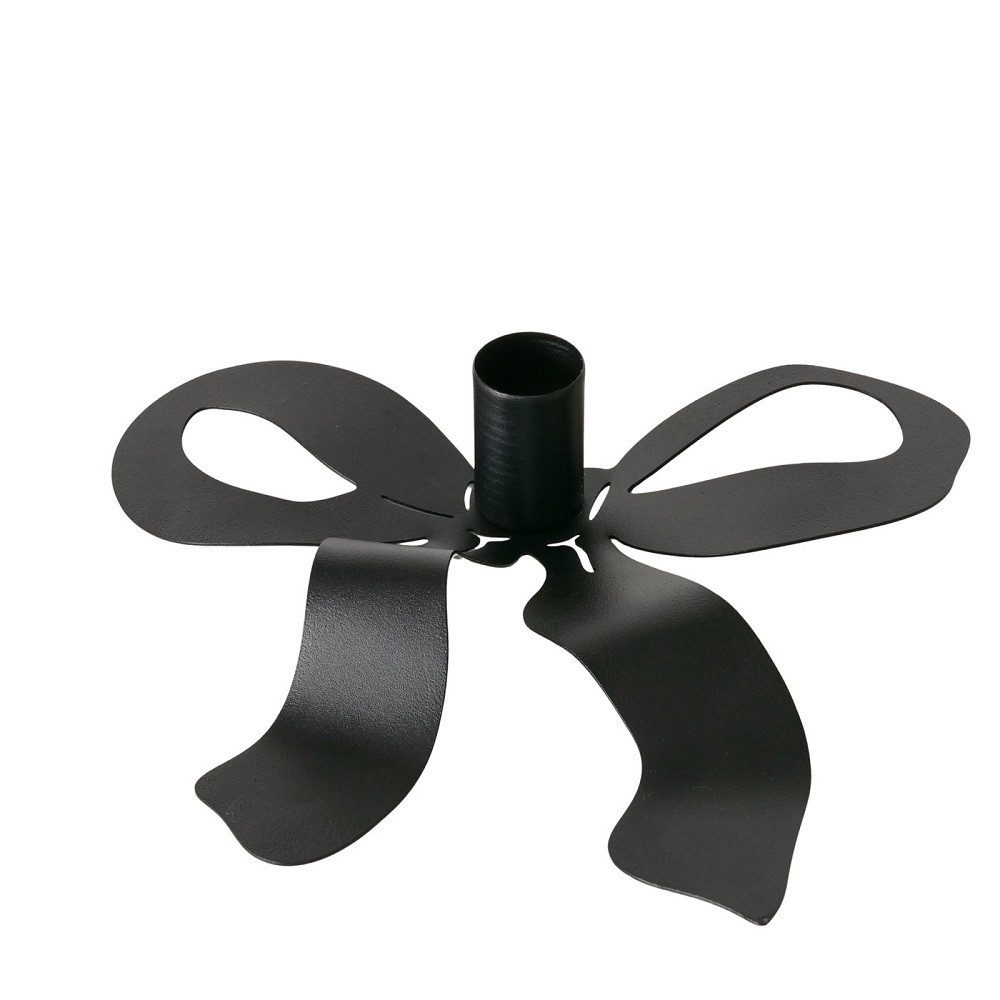 BOLTZE Свічник Boltze Kerzenleuchter Boucle, Metall, schwarz, 2061477