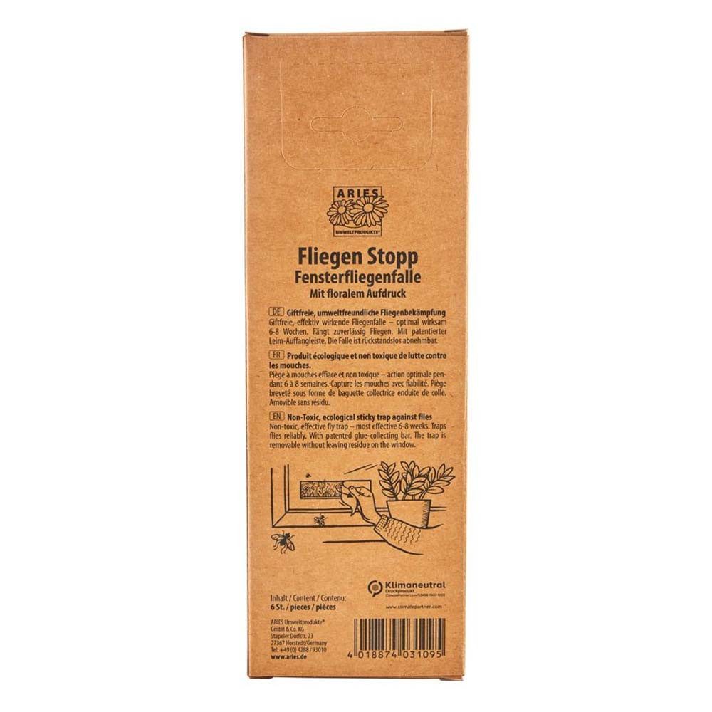 Aries Insektenspray Fliegen Stopp - Fensterfliegenfalle 6 Stück