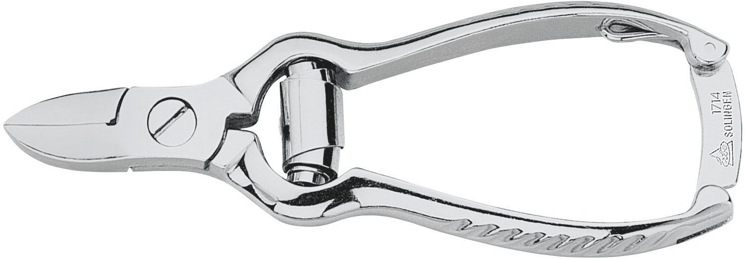 ERBE Nagelzange Nagelzange, 11,5 cm, Ergonomisches Design für müheloses Schneiden fester Fußnägel.