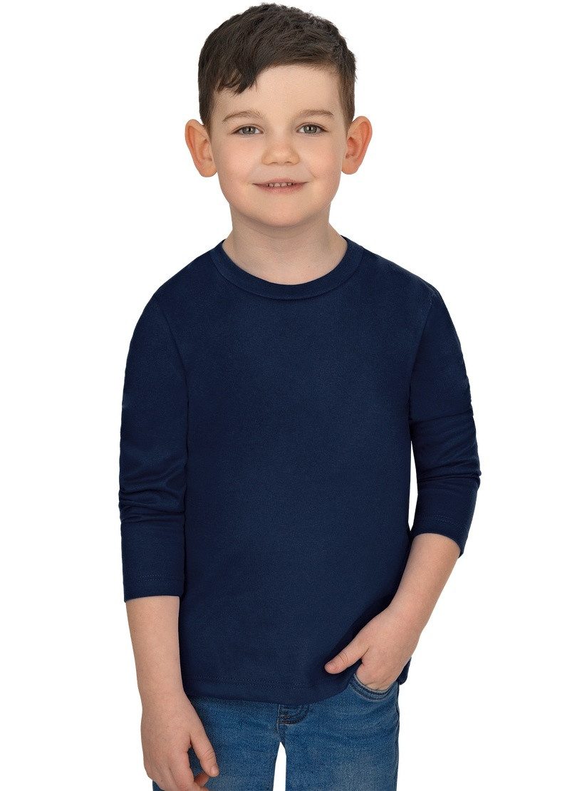 Trigema T-Shirt TRIGEMA Langarmshirt aus 100% Baumwolle (1-tlg)