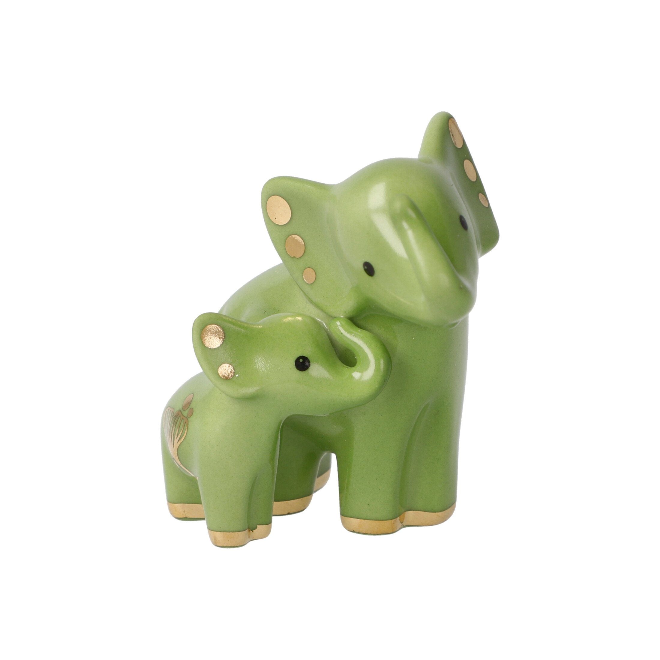 6cm Goebel Goebel 'Mini in 2023 grün' Elephants Dekofigur Höhe Love - Elephant