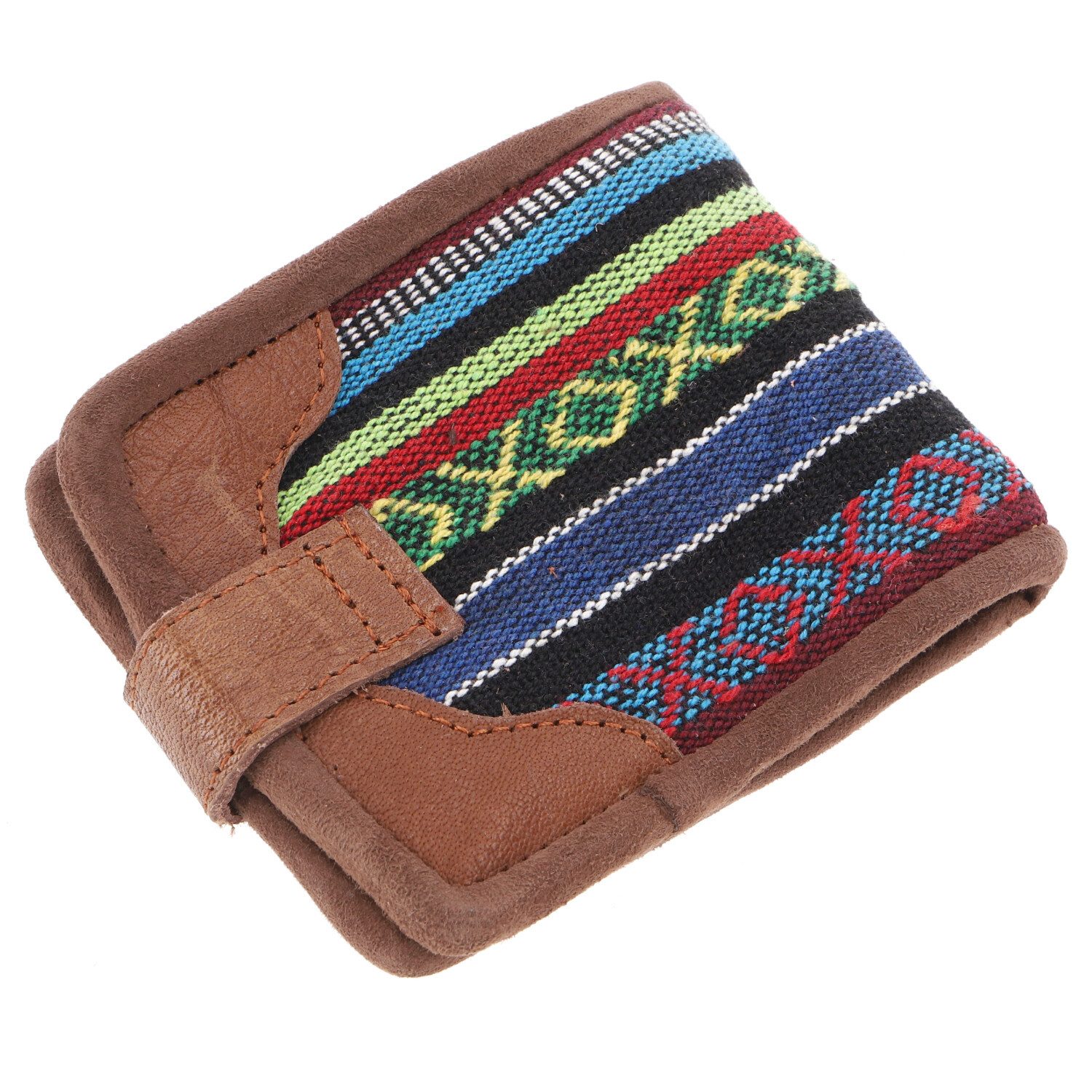 Guru-Shop Geldbörse Boho Ethno Portemonnaie Retro, Vintage..