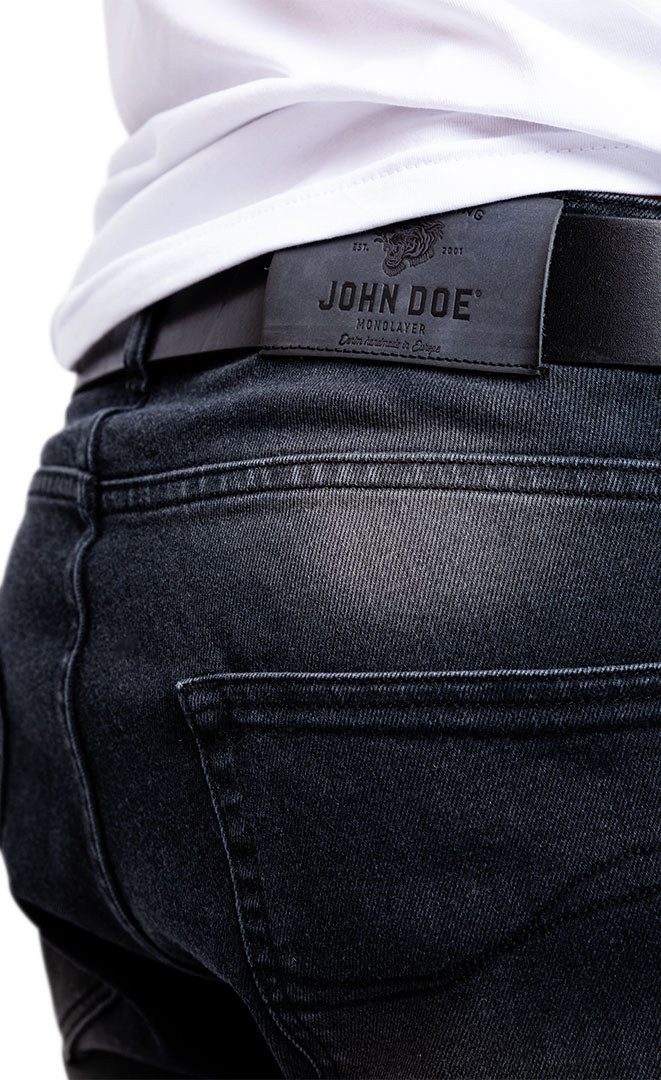 John Doe Motorradhose Taylor Mono Motorrad Jeans wasserabweisend abriebfest