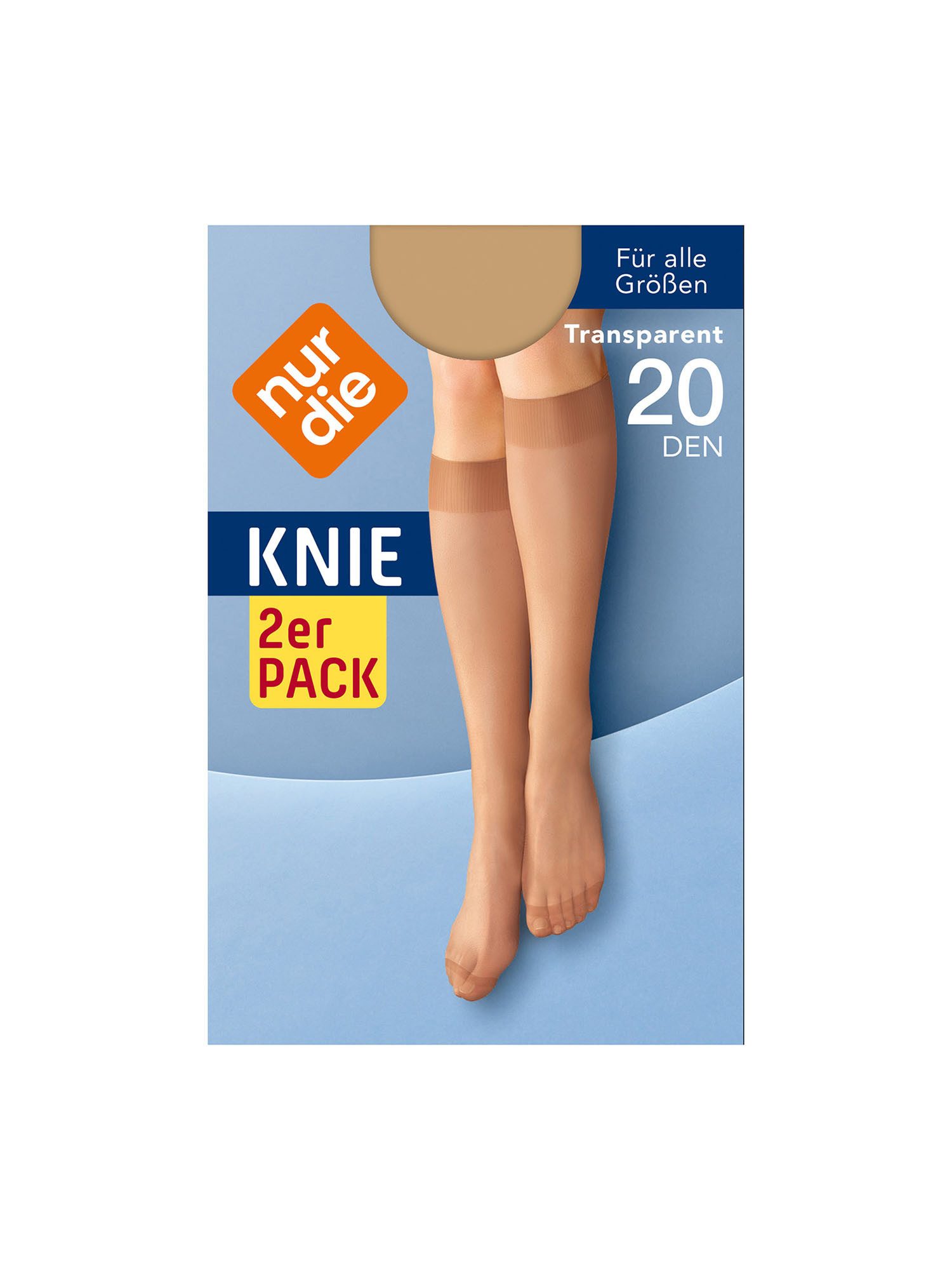 Nur Die Kniestrümpfe 2er-Pack 20 DEN (2-Paar) – Bild 3 von 3