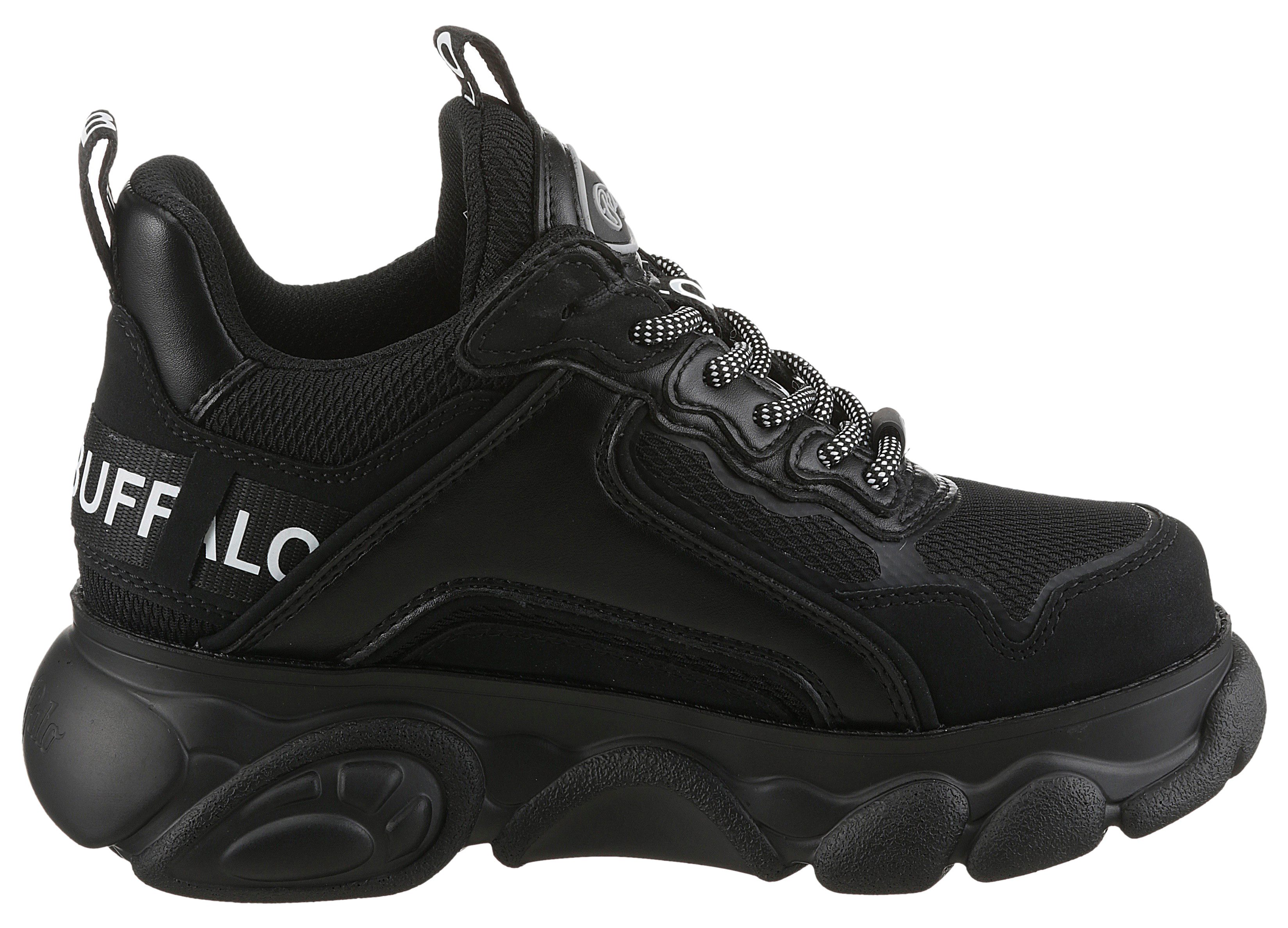 Buffalo CHAI Plateausneaker, Ugly-Sneaker, Halbschuh, Schnürschuh in veganer Verarbeitung
