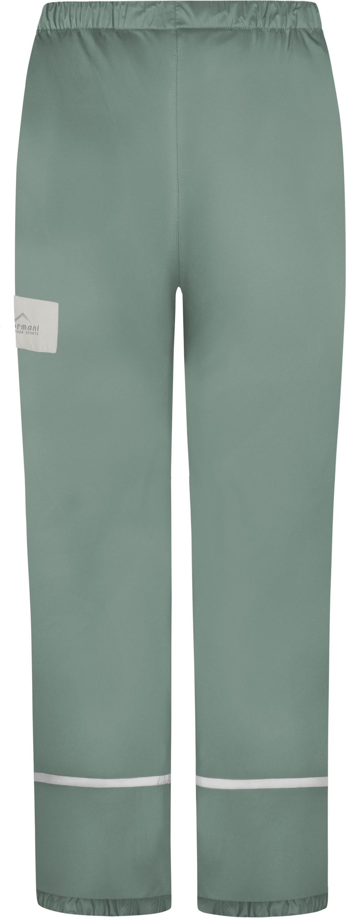 normani Regenhose Kinder Regenhose Shalalth Wasserdichte Winterhose Matschhose mit Reißverschlusstaschen
