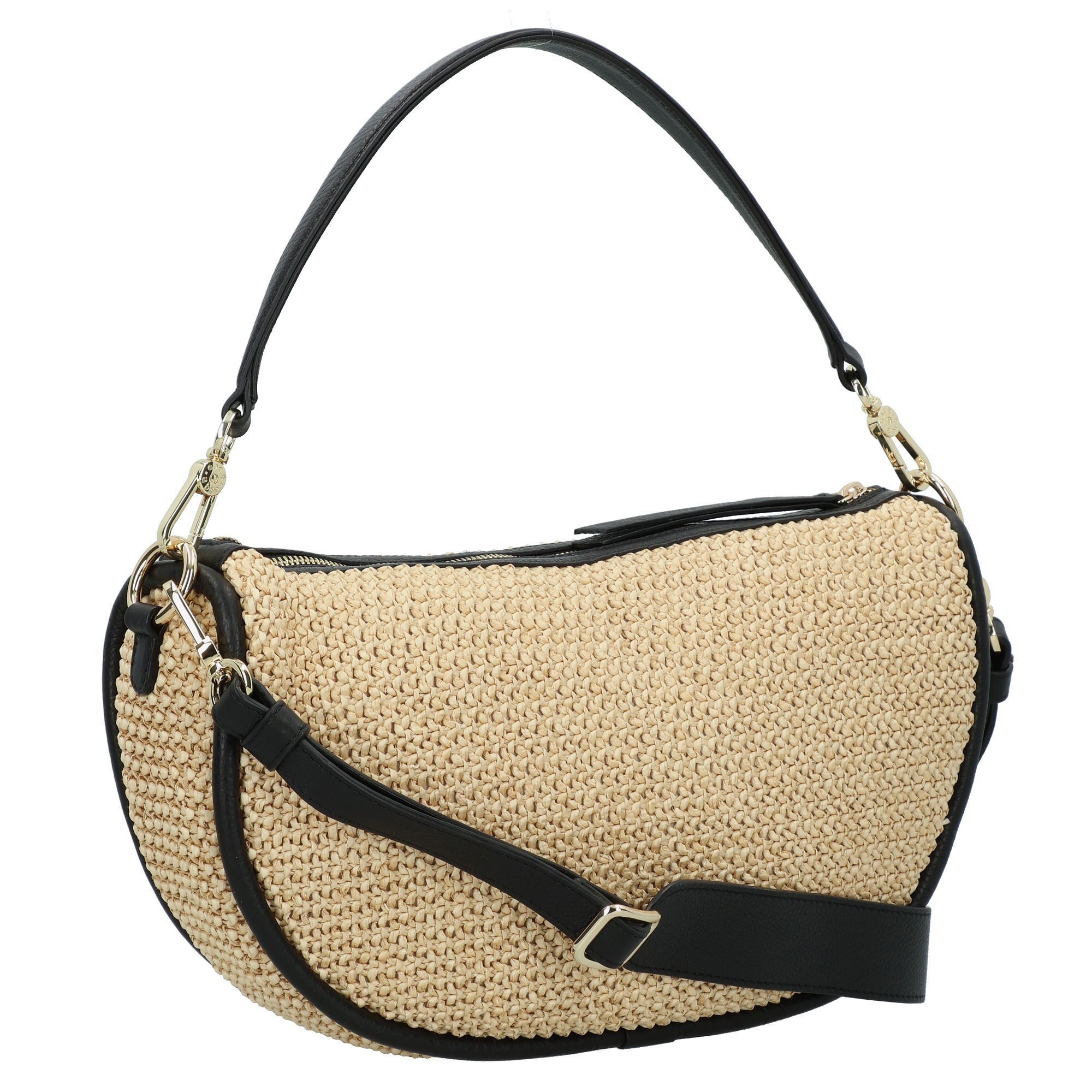 Abro Schultertasche Willow, Bast