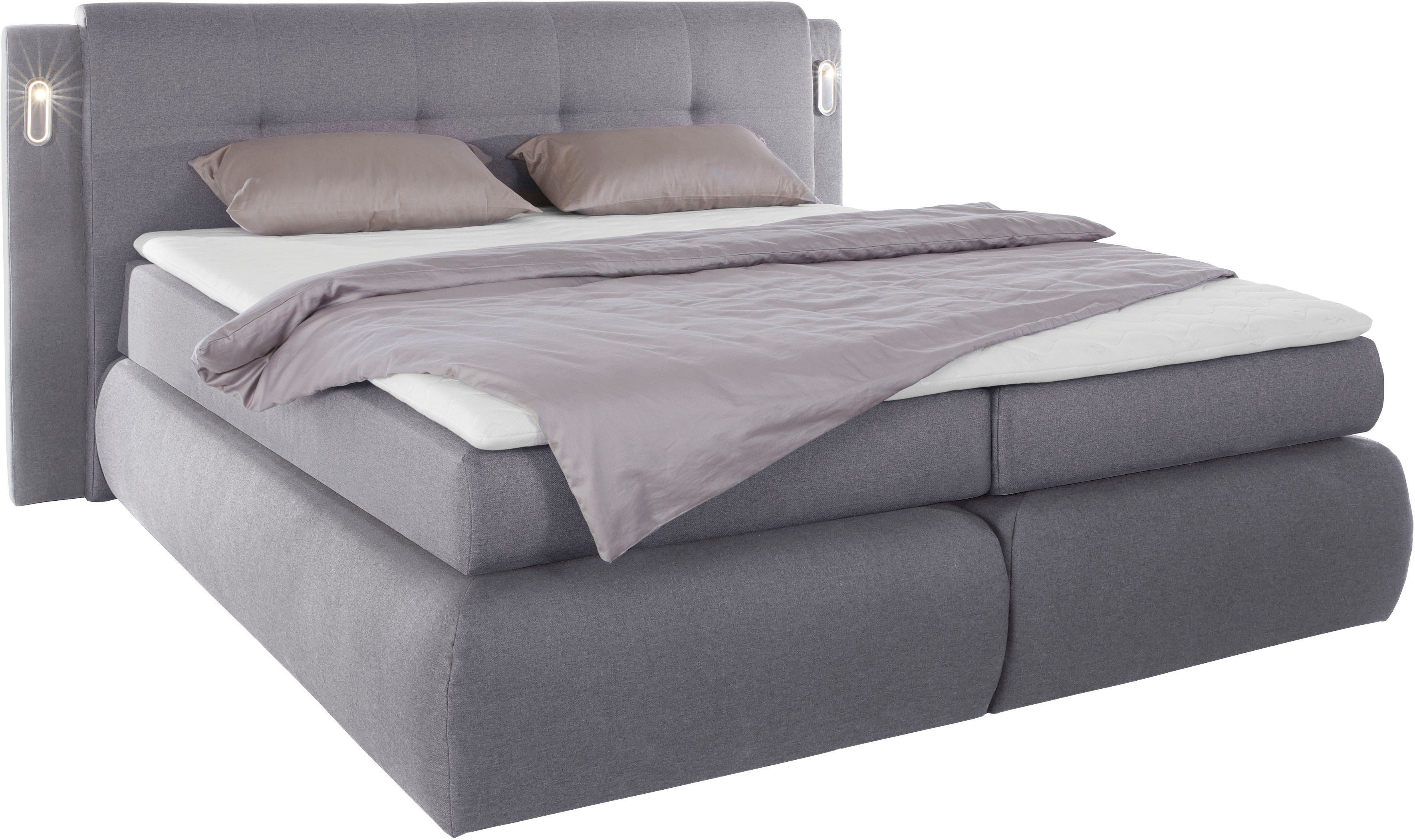 COLLECTION AB Boxspringbett Borna, inklusive Bettkasten, günstig online kaufen