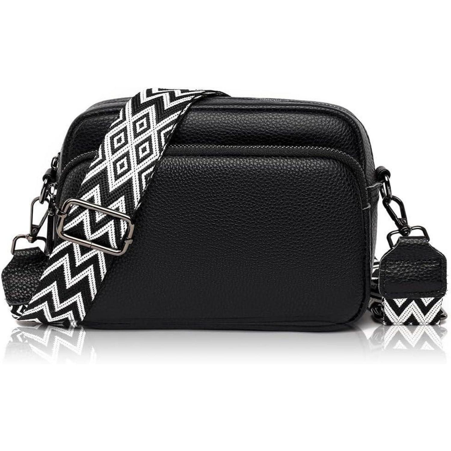 LuxusKollektion Umhängetasche Crossbody Bag Damen Echtes Leder Umhängetasch günstig online kaufen