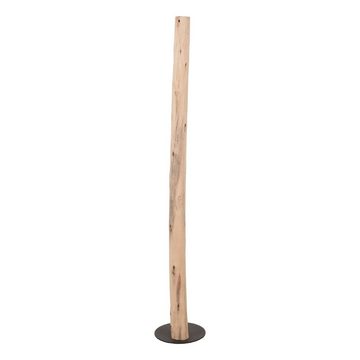 famlights Stehlampe, Stehleuchte Kuno in Natur-dunkel aus Holz E27 3-flammig, keine Angabe, Leuchtmittel enthalten: Nein, warmweiss, Stehlampe, Standlampe