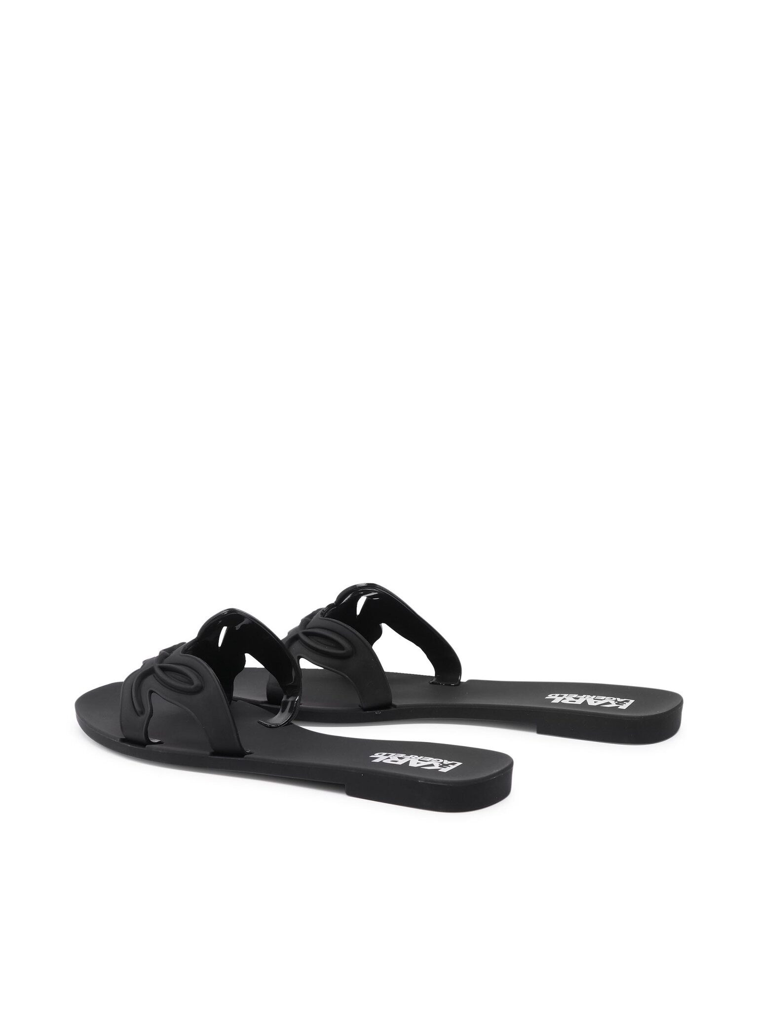 KARL LAGERFELD Karl Lagerfeld Damen Flip-Flops Schwarz KL80008 Badepantolette