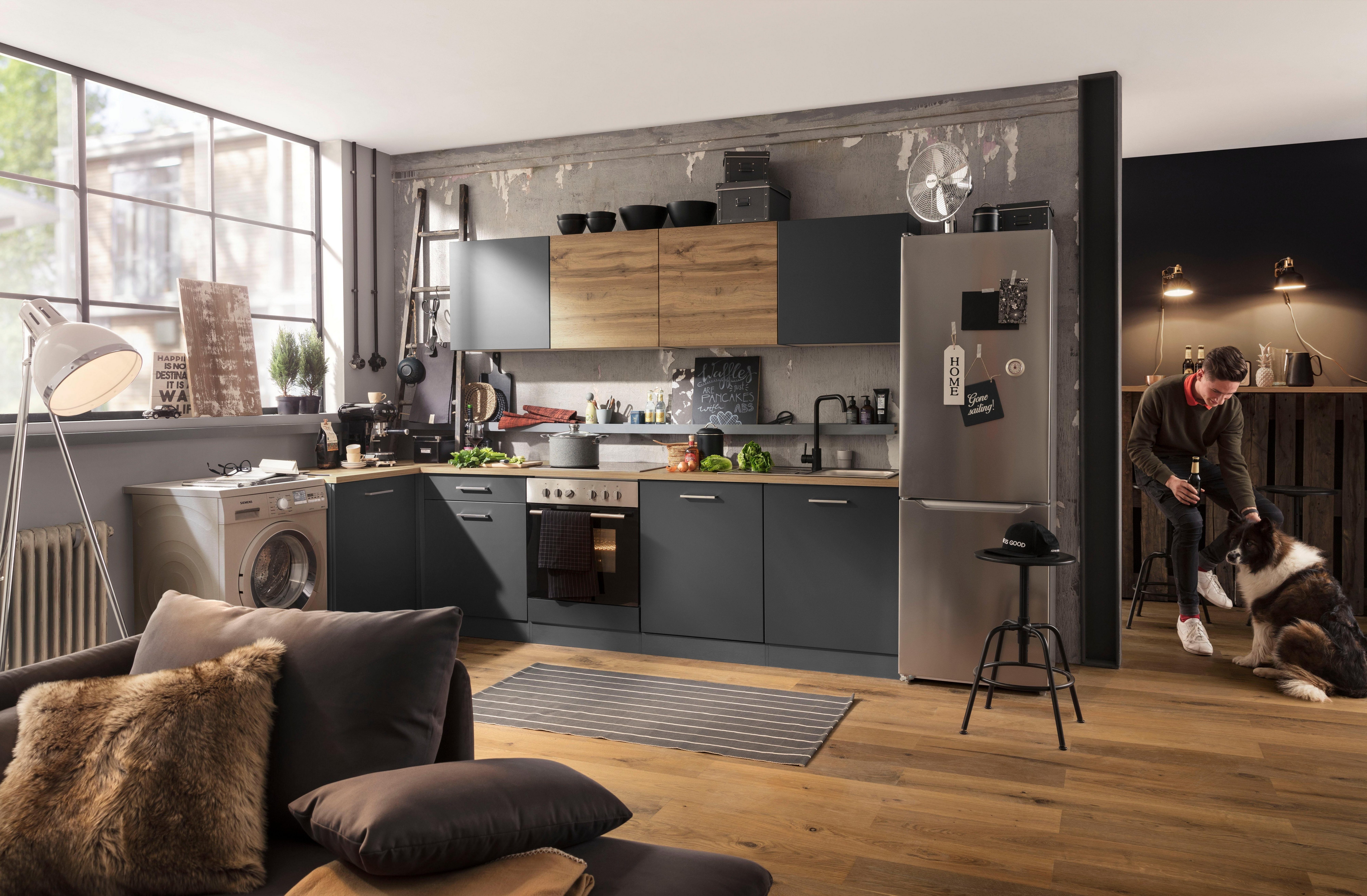 KOCHSTATION Arbeitsplatte KS-Universal, Stärke 28 mm, verschiedene Breiten und Farben