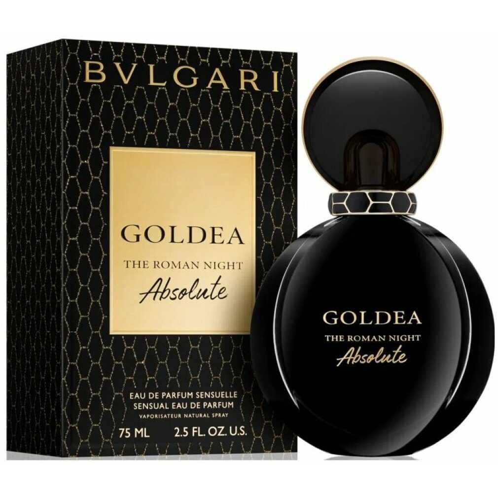 de BVLGARI 75ml Night Absolute Spray de Parfum Bvlgari Parfum Eau Eau The Roman Goldea