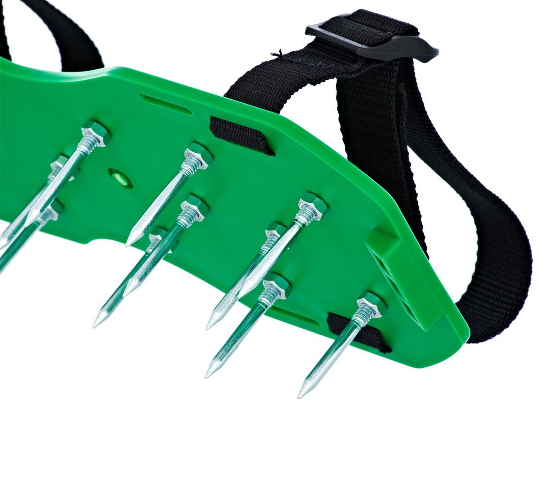 Dehner Gartenpflege-Set Rasenlüfterschuh Sunny, ca. 32 x 15 x 5 cm, grün