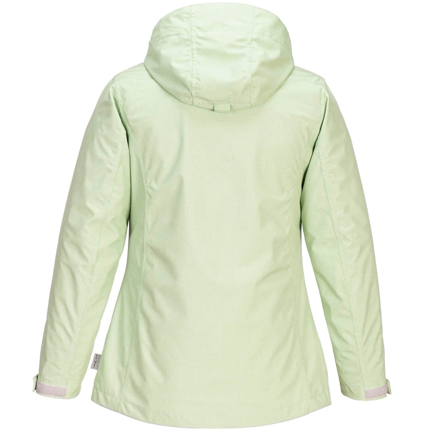 Funktionsjacke Kapuze Regenjacke und mint Hannah Blue Mesh-Innenfutter abnehmbare - Damen Jacke Wave