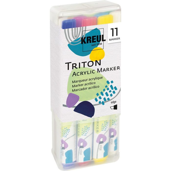 Kreul Marker Triton Acrylic Marker Edge Powerpack