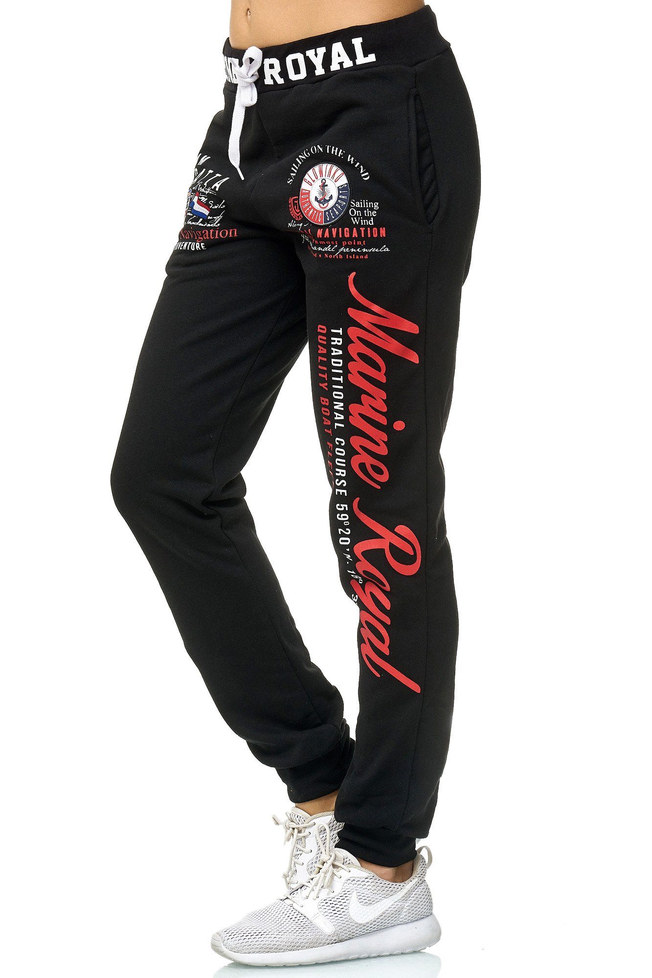 L.gonline Jogginghose Damen JoggingHOSE lang, Trainingshose Baumwolle, Spor günstig online kaufen