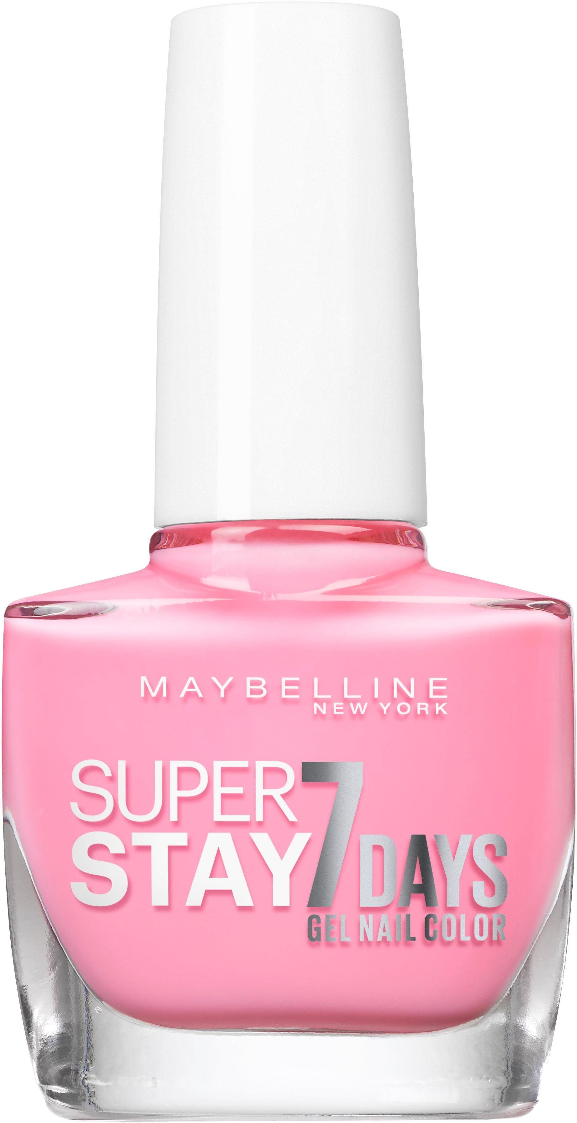 flushed 120 pink NEW Superstay YORK Nr. 7 MAYBELLINE Days Nagellack